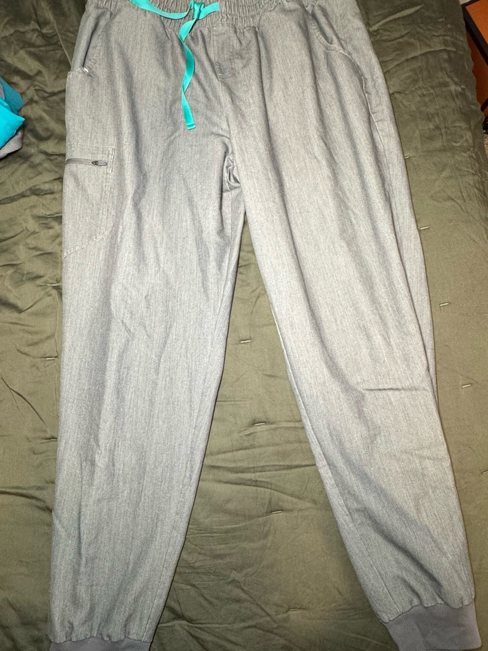 High waisted jogger scrub pants (XXL Tall)